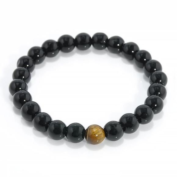 Tiger Eye Natural Stone Bracelet - Picture 1 of 1
